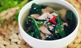 猪肝枸杞叶汤的做法 猪肝枸杞叶汤的做法汤孕妇可以吃吗