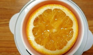 川贝蒸橙子的作用 川贝蒸橙子的作用和功效