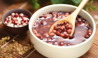 红豆薏米水的正确做法 红豆薏米水的正确做法比例