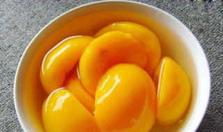 黄桃罐头的功效与作用 黄桃罐头的功效与作用治感冒吗