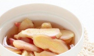 醋泡生姜的功效与作用 苹果醋泡生姜的功效与作用