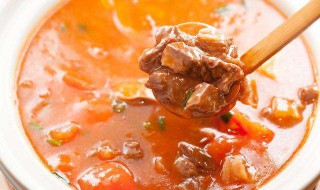 番茄牛肉汤的做法 番茄牛肉汤的做法窍门