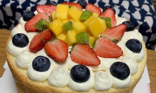 水果蛋糕的家常做法和配方（水果蛋糕的做法大全）