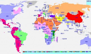 世界语言分布介绍 世界语言分布情况
