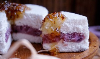 糯米紫薯糕做法（糯米紫薯糕做法窍门）