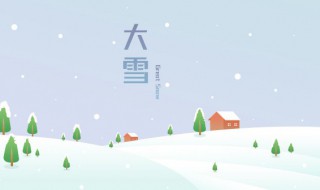 大雪节气的彦语 大雪节气彦语大全