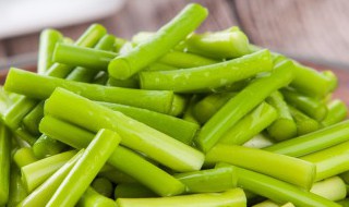 怎么炒蒜苔 怎么炒蒜苔炒肉好吃