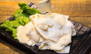 鲜黄喉怎么处理 鲜黄喉怎么处理变白