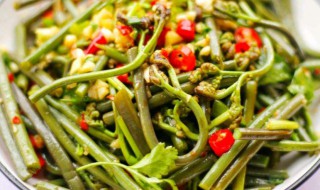 盐水蕨菜怎么做 水蕨菜做法