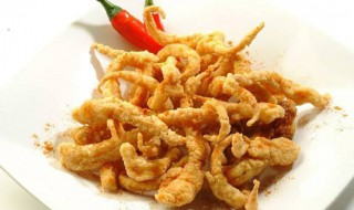 干炸鱿鱼做法 炸鱿鱼干的做法