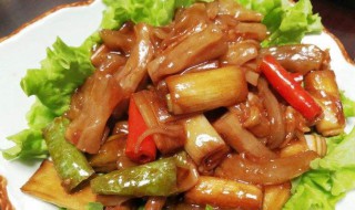 葱烧黄豆牛蹄筋的做法 葱烧牛蹄筋怎么做好吃窍门