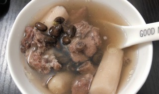 黑豆牛尾汤的做法 黑豆牛尾汤的做法窍门