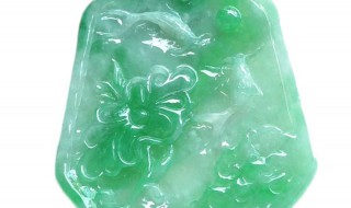 翡翠荷叶鱼寓意（翡翠上面雕刻鱼荷叶什么意思）