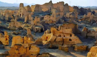 楼兰古国遗址 楼兰古国遗址地图