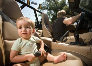 2岁以上宝宝要防晕车晕船