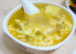 腰花鸡蛋汤