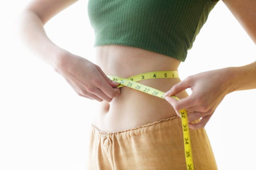 穴位按摩得瘦腰！