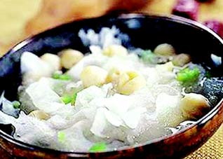 中医药膳可以加快儿童骨骼成长