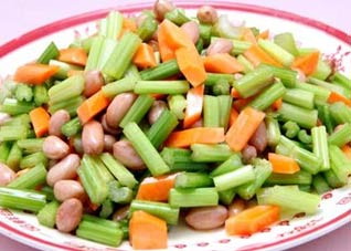 花生拌芹菜 改善脑血管循环