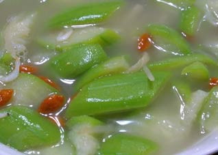 喝点丝瓜茶汤缓解痛风