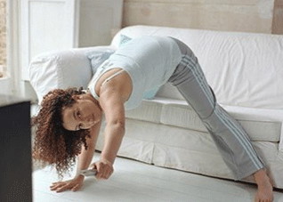 沙发减肥操 每天练快速瘦下来