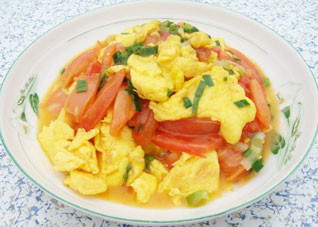 西红柿炒鸡蛋的神奇功效