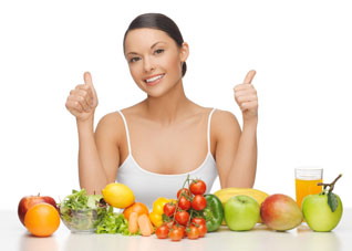 春季减肥 可多吃蒸蔬菜水果