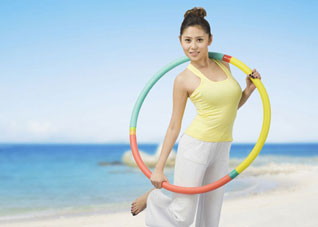 转呼拉圈能瘦腰吗？