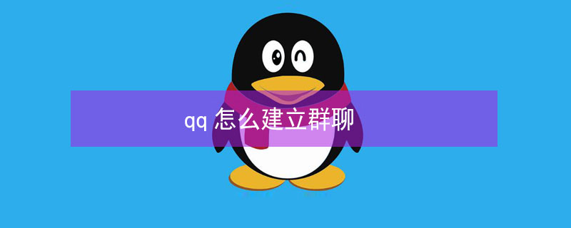 qq怎么建立群聊