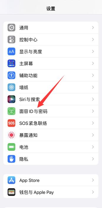 iPhone手机如何设置开机密码