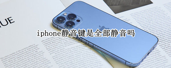 iphone静音键是全部静音吗 苹果静音键能静音全部嘛