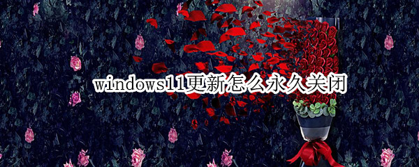 windows11更新怎么永久关闭 如何关闭windows11更新