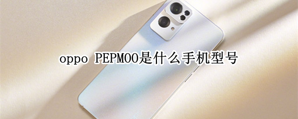 oppo PEPMOO是什么手机型号