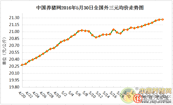 5月26日猪评：端午附近提振消费 猪价持续稳中有涨