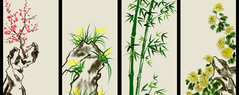梅兰竹菊的象征意义(四君子梅兰竹菊的象征意义)