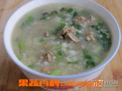 鸡肝粥 鸡肝粥加什么蔬菜