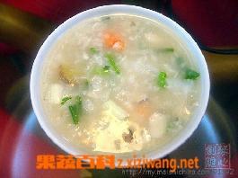 鱼茸鲜虾粥（鲜虾鱼肉粥）