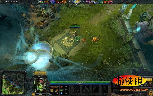 《DotA2》基础知识：游戏界面说明 dota2游戏设置界面