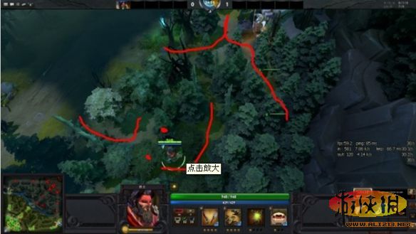 《DOTA2》实用技巧 教你如何在树林中进行反杀