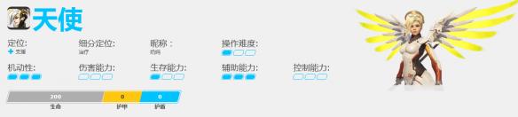 《守望先锋》天使背景及技能介绍（守望先锋天使设定图）