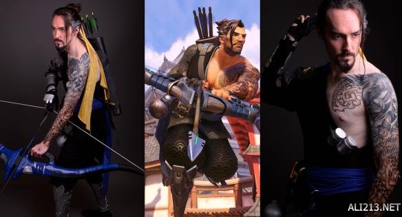 《守望先锋》半藏cos细节及图赏（守望先锋半藏特写）