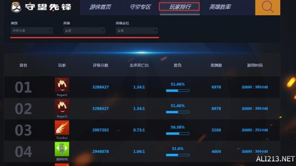 守望先锋战绩查询 守望先锋战绩查询工具 在线战绩查询 战绩查询