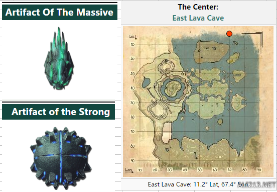 《方舟：生存进化》核心岛矿洞位置详细说明 矿洞在哪里 中间岛矿洞