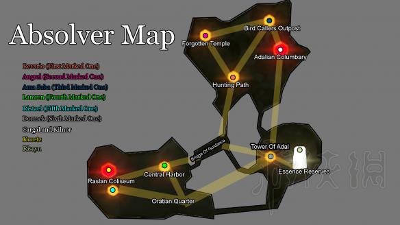 赦免者全地图BOSS位置图文介绍 赦免者地牢在哪