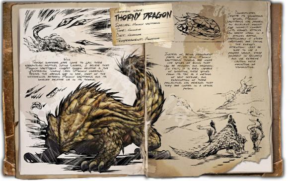 方舟生存进化生物图鉴大全 方舟生存进化恐龙图鉴一览 恐龙：甲龙