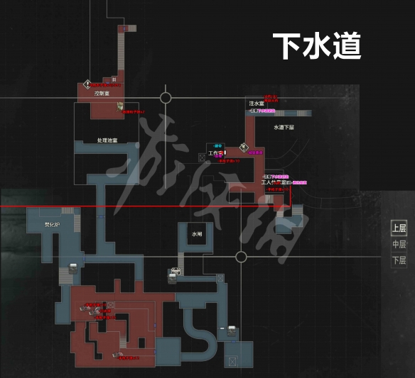 生化危机2重制版地图怎么走 里昂+克莱尔全地图收集标注 里昂全地图标注_网