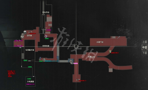 生化危机2重制版地图怎么走 里昂+克莱尔全地图收集标注 里昂全地图标注_网