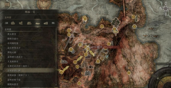 艾尔登法环全赐福位置地图汇总 艾尔登法环篝火地图位置大全 宁姆格福赐福点