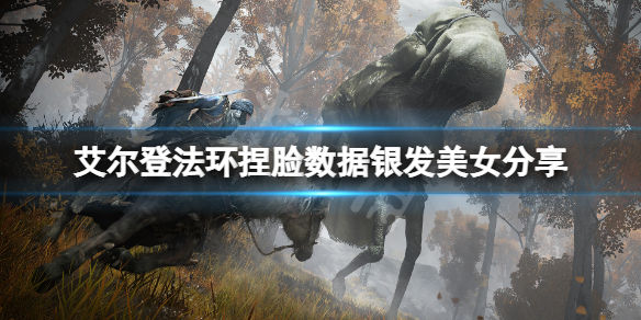 艾尔登法环捏脸数据银发美女分享 艾尔登法环截图