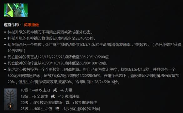 《DOTA2》7.0版新瘟疫法师NEC打法攻略 刀塔瘟疫法师